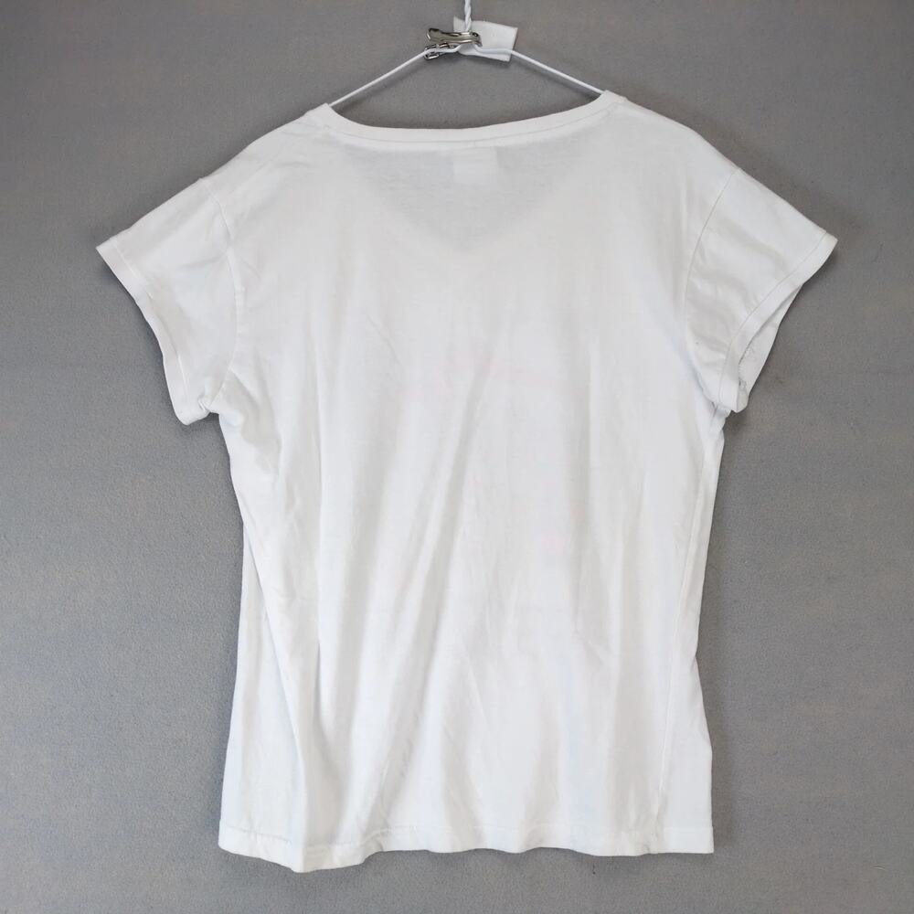 Traditional Craftwear Belfast Ireland V-Neck T-Shirt Women's XXL White Short Slv - Picture 2 of 10
